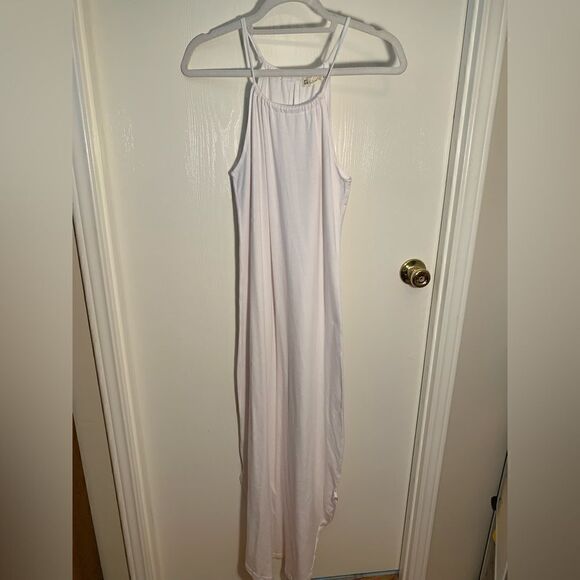 For G and PL EUC white high neck maxi dress Size Small - Picture 1 of 6